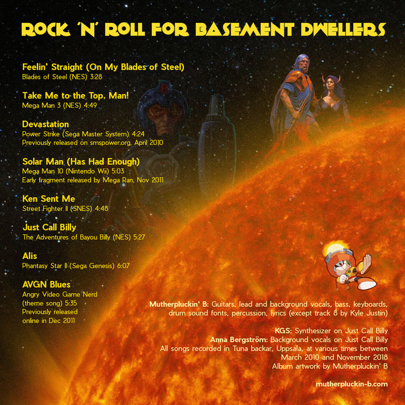 Rock 'n' Roll for Basement Dwellers artwork slideshow